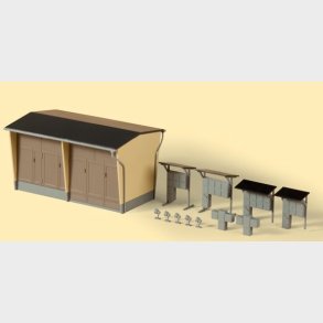 Transformatorstation m tilbehr 73 x 50 x 42 mm