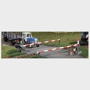 Baneoverskring med bomme 150 x 130 mm