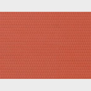 Tagplade rd teglsten plastplade 100 x 200 mm