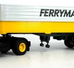 Ferry Master Volvo F89 m. presenningstrailer