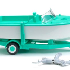 Motorbåd på trailer