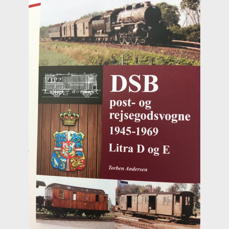 BOG DSB Post- og rejsegodsvogne 1945-1969