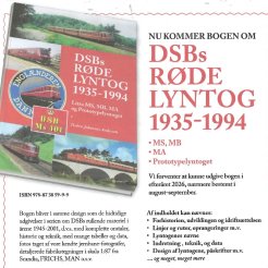 DSB´s Røde Lyntog 1935-1994 NYHED 