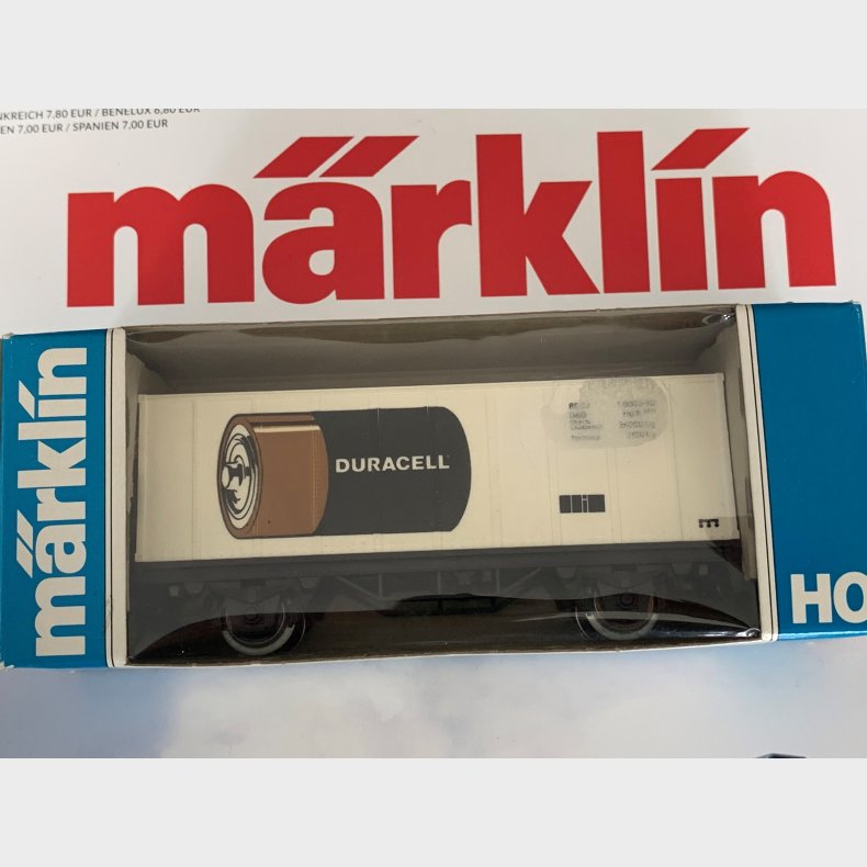 M�rklin Duracell reklamevogn