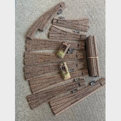 C-skinne patineret 93 stk.