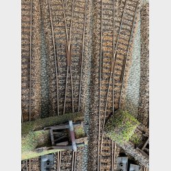 C-skinne patineret 93 stk.