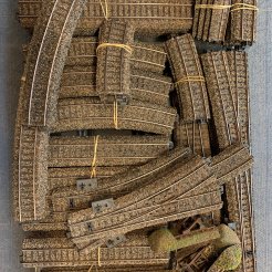 C-skinne patineret 93 stk.