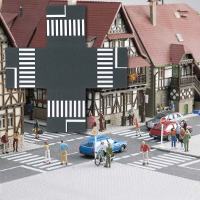 Vejkryds m/fodgngerovergang