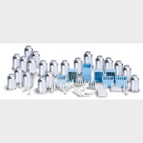 Mlkejunger, mlkekasser og flasker.