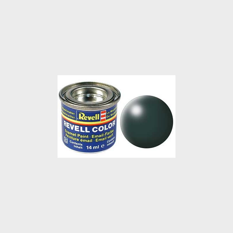 Enamel 14 ml. patina grn halvblank  Ral 6000