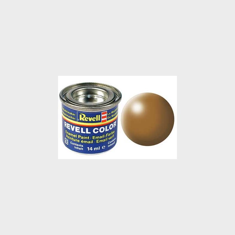 Enamel 14 ml. Tr brun halvblank Ral 8001