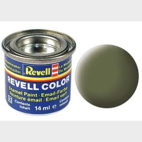 Enamel 14 ml. mrk grn mat RAF