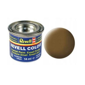 Enamel 14 ml. jord brun mat Ral 7006
