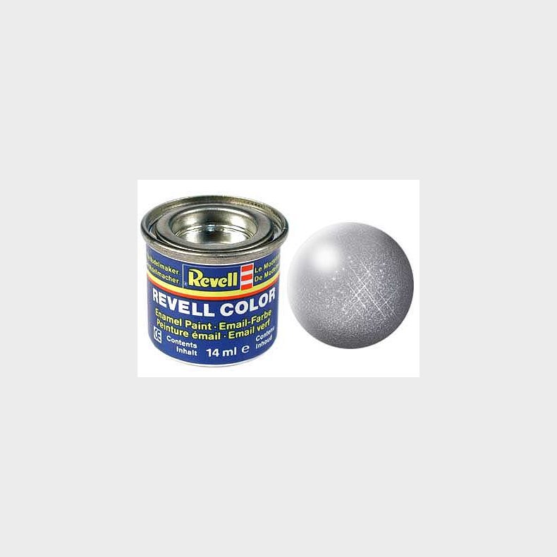 Enamel 14 ml. steel metallic