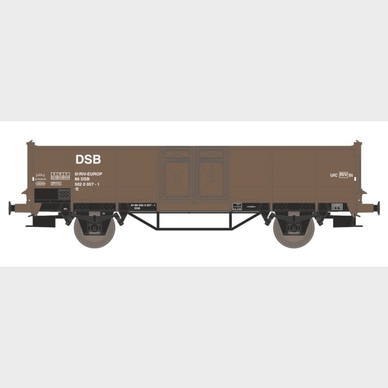 E vogn DSB RIV-EUROP 86 502 0 357-1. Q1 2026.