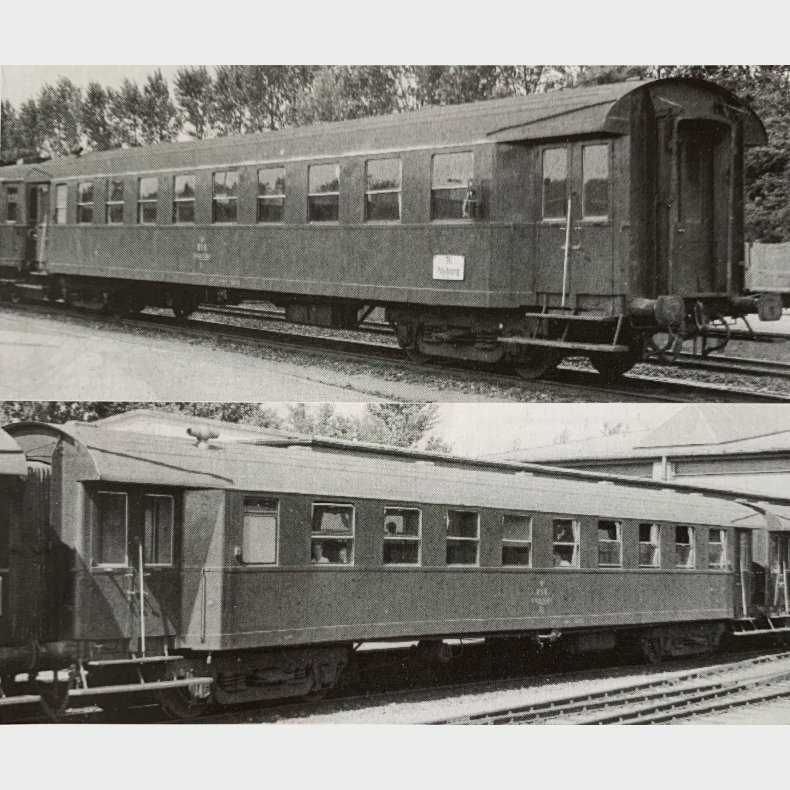 DSB personvogn CL 1555 
