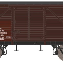DSB Gklm Godsvogn 