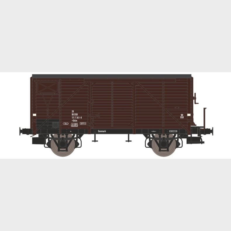 DSB Gklm 20 86 DSB 111 7 341-9, 
