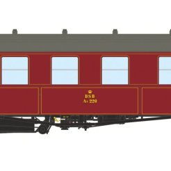 DSB AT 220, med stafferinger, 