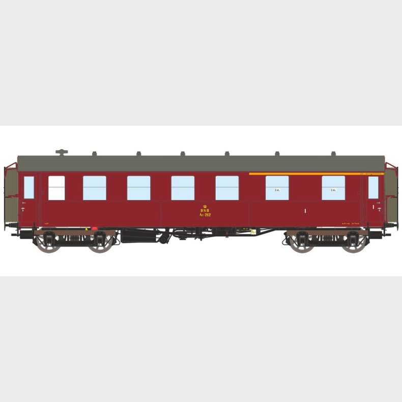 DSB AT 212, med 2kl skilte, ca 1956-62