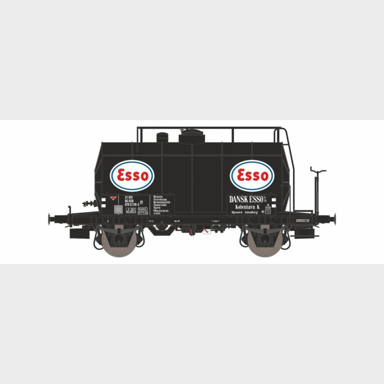 Tankvogn DSB RIV 86 ESSO NYHED