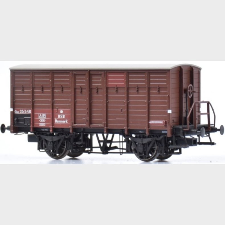 DSB QGR 35 548, platform, egerhjul,