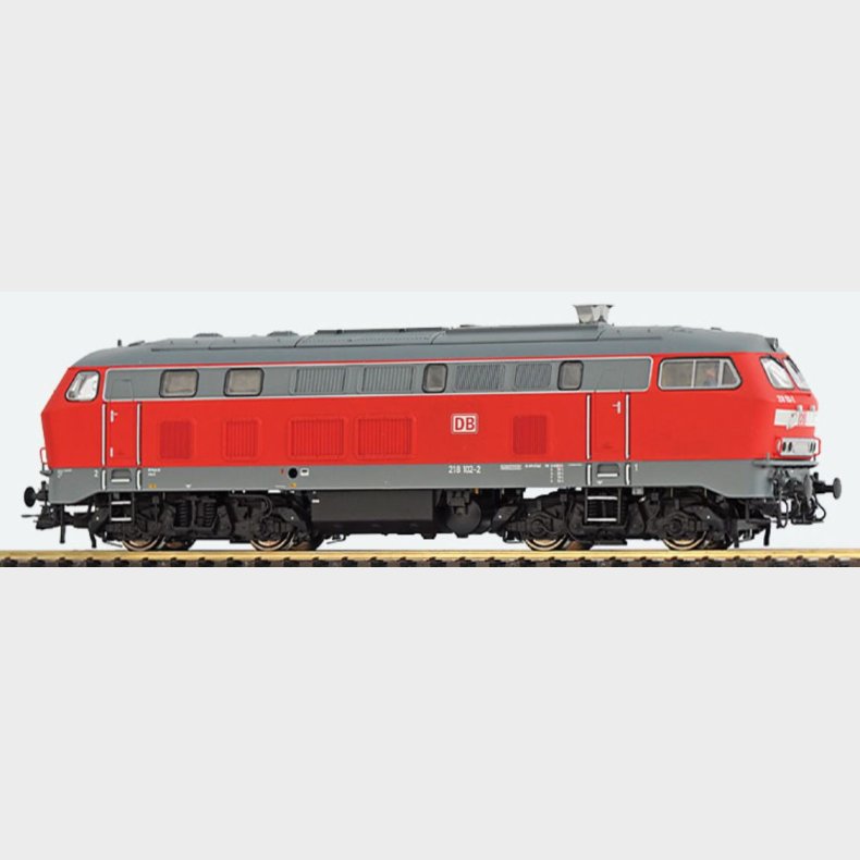 BR 218 DB rd m/sound, brugt AC