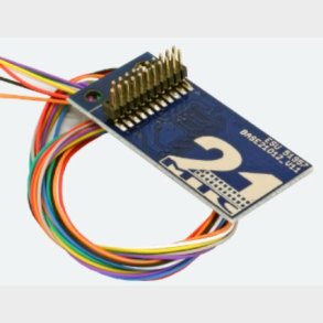 Adapterlokplatine 21p m/ledninger