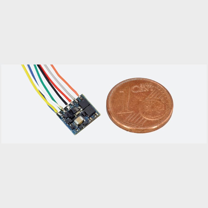 Nano Multi funktionsdekoder 8P NEM 652 m/kabel