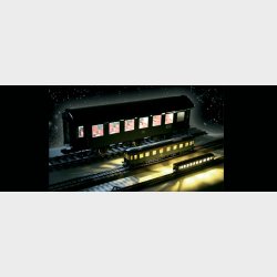 Varmhvid LED vognbelysning digital Q4. 25