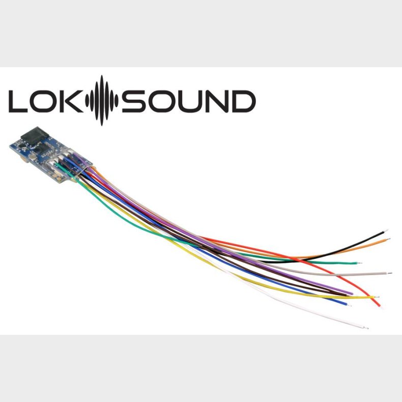 Loksound 5 micro dekoder multi  m/ledning u/stik