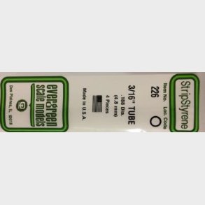 Evergreen 226 r�r 4 mm. 4 stk.