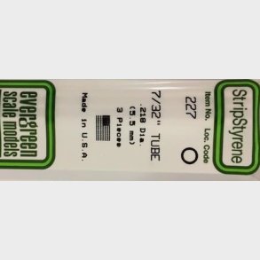 Evergreen 227 r�r 5,5 mm. 3 stk.