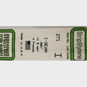 Evergreen 271 I profil 1,5 mm. 4 stk.