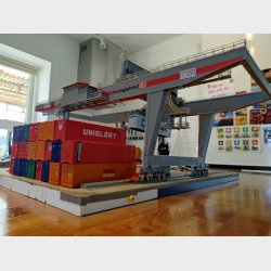 Containerkran inkl. motors�t