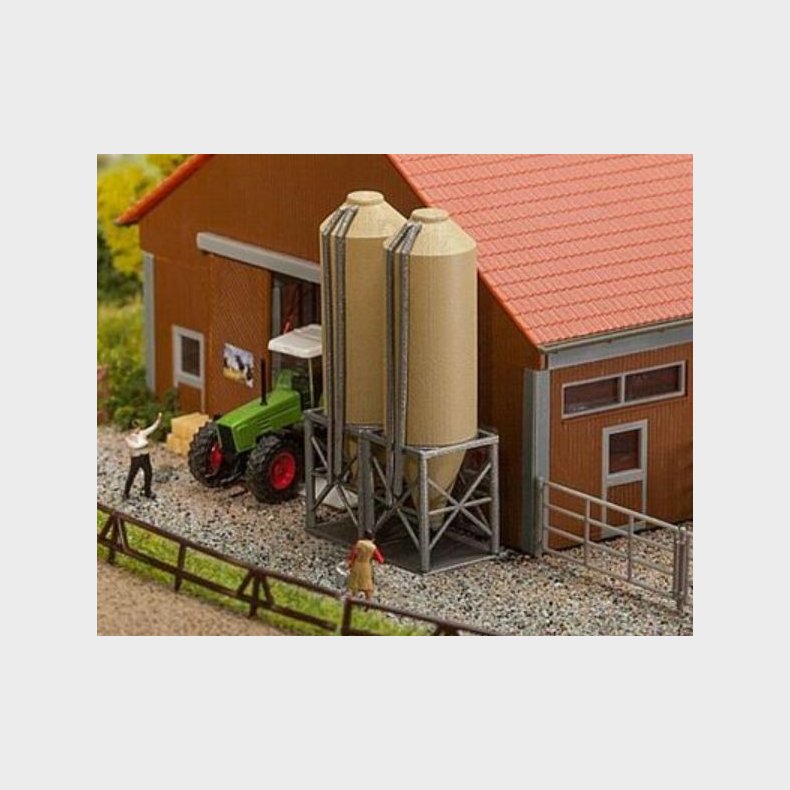 Foderstofsilo 2 stk. 27 x 15 x 50 mm (2 x)