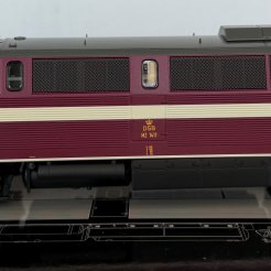 DSB MZ 1411 brun, AC NYHED 