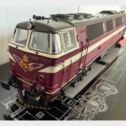 DSB MZ 1411 brun, AC NYHED 