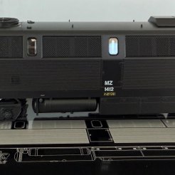 DSB MZ 1412 rød/sort, DCC NYHED 