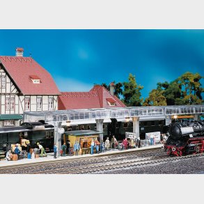 Perron mit Kiosk, 487 x 53 x 75 mm