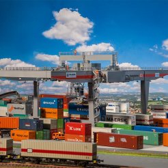 Containerkran inkl. motorsæt