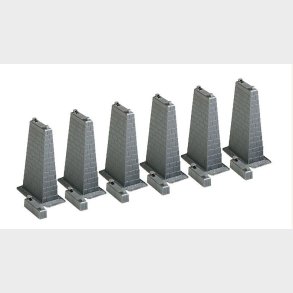 Brosjler 6 stk 57 x 32 x 75 mm