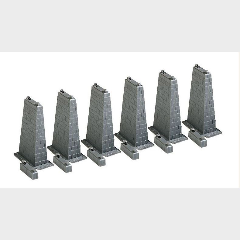 Brosjler 6 stk 57 x 32 x 75 mm