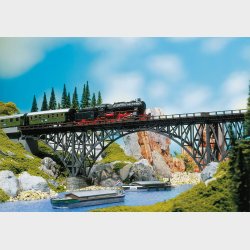 Stahltrgerbrcke, 355 x 65 x 130 mm. ikke til C-skinner