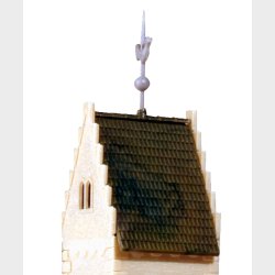 Kirche, 142 x 87 x 250 mm