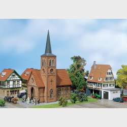 bykirke lille, 200 x 118 x 270 mm