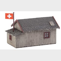 bjerghytte, 87 x 60 x 66 mm