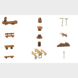 Hochgebirgsh&uuml;tte Moser-H&uuml;tte, 182 x 130 x 120 mm