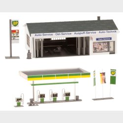 tankstation m servicebygning 158 x 96 x 63 mm