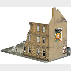 Hus nedbrydes med Bagger, 214 x 115 x 154 mm